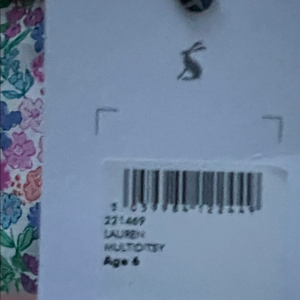 Joules Girls Floral Ruffle Top - Picture 2 of 4